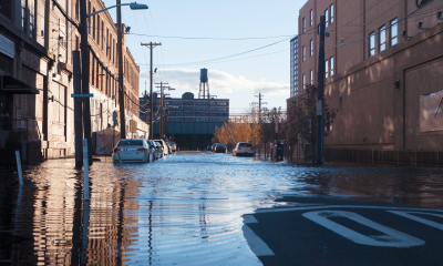 Flooded Commercial Buildings